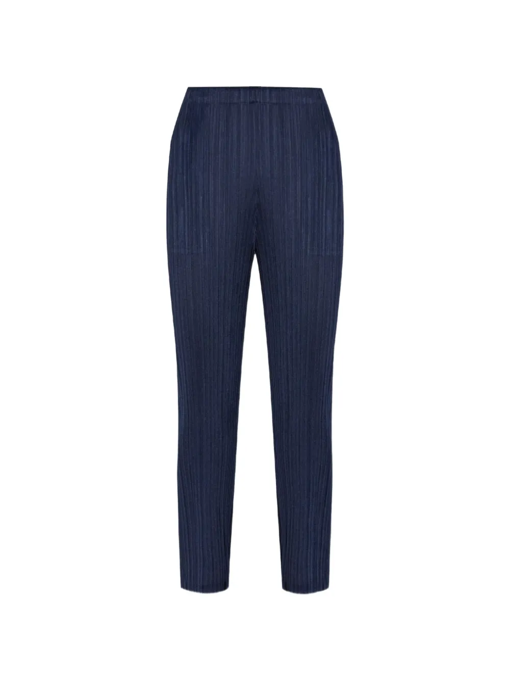 Pleats Please Issey Miyake plissé-effect trousers - Blu