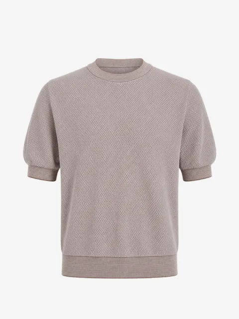 Gran Sasso textured-knit T-shirt