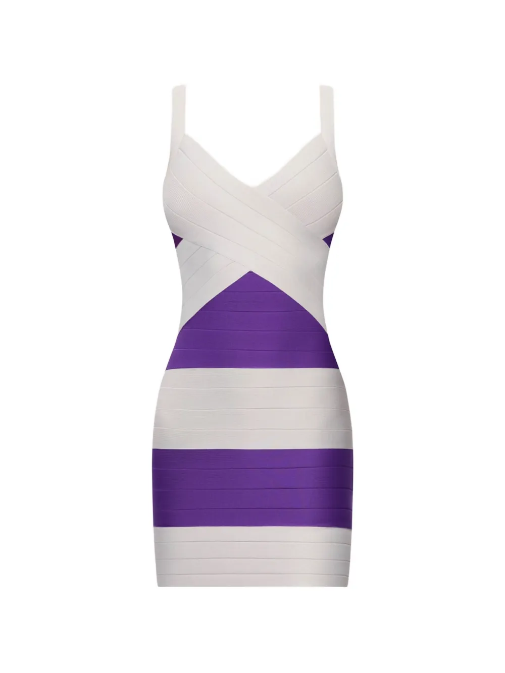 Hervé Léger The VIP bandage-style mini dress - Bianco