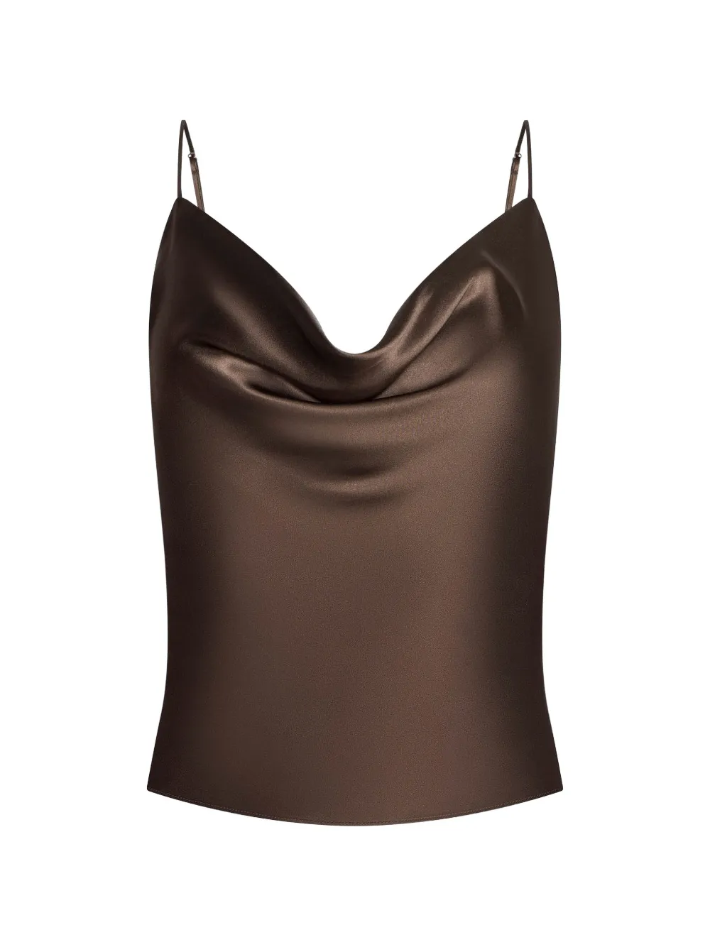 L'Agence Calista cowl-neck top - Marrone