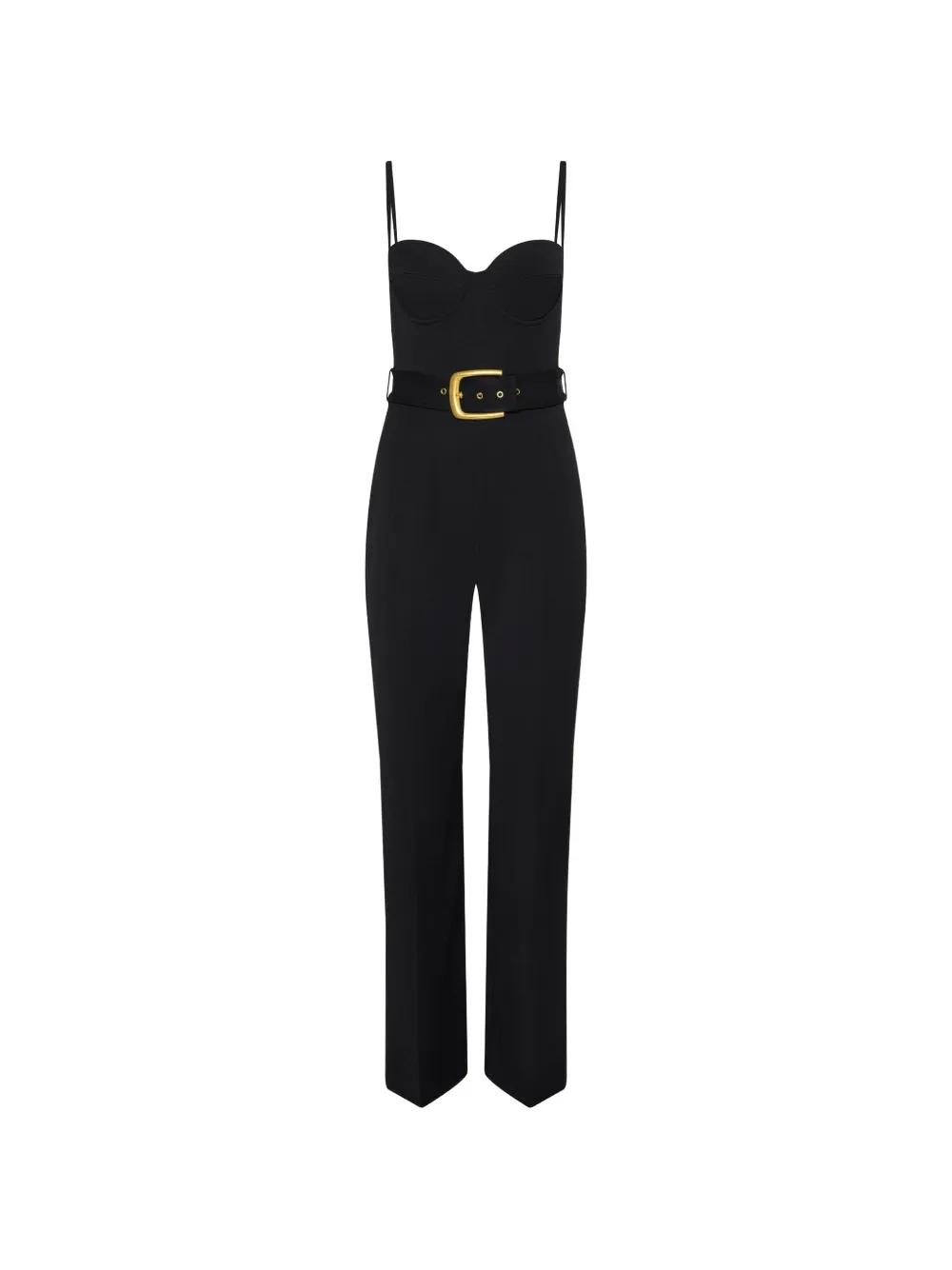 L'Agence Jessa belted jumpsuit - Nero