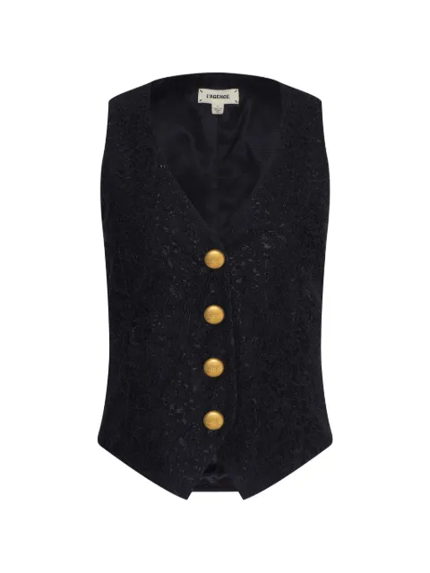 L'Agence Kino lace waistcoat