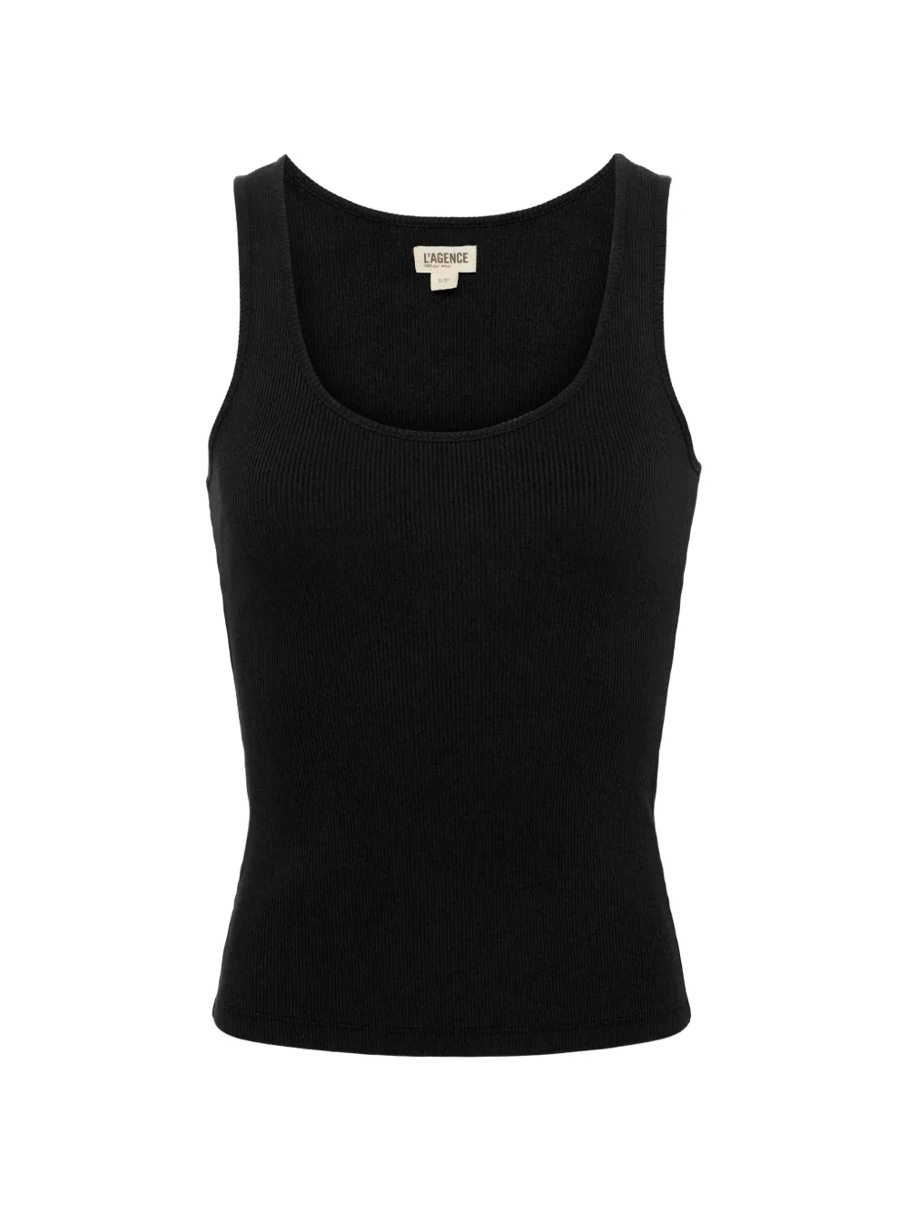 L'Agence Adira scoop-neck tank top - Nero