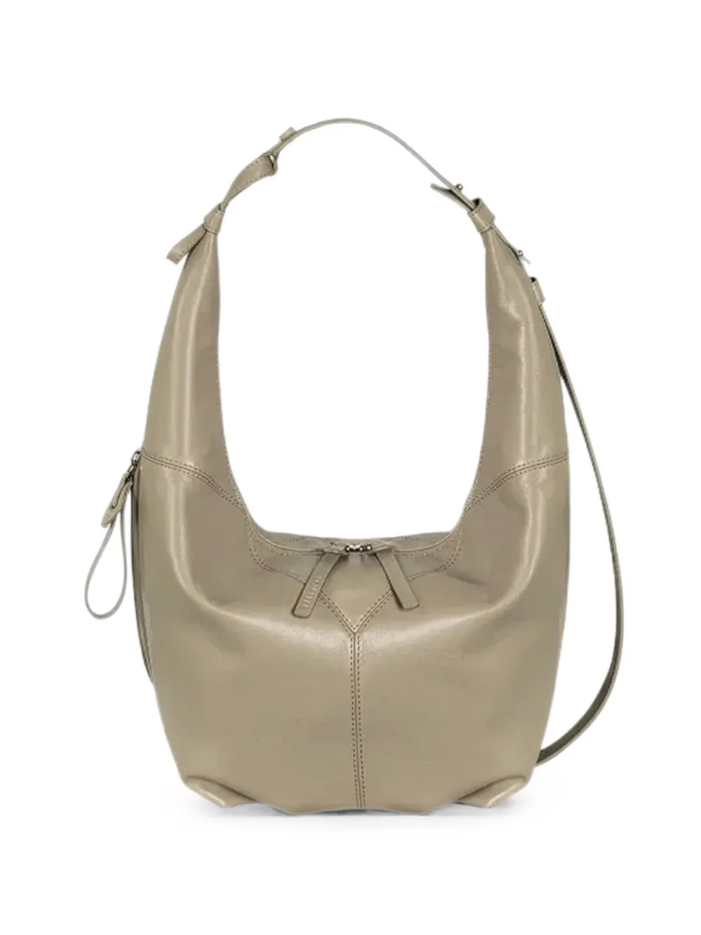 Bonastre Bow adjustable-strap shoulder bag - Toni neutri