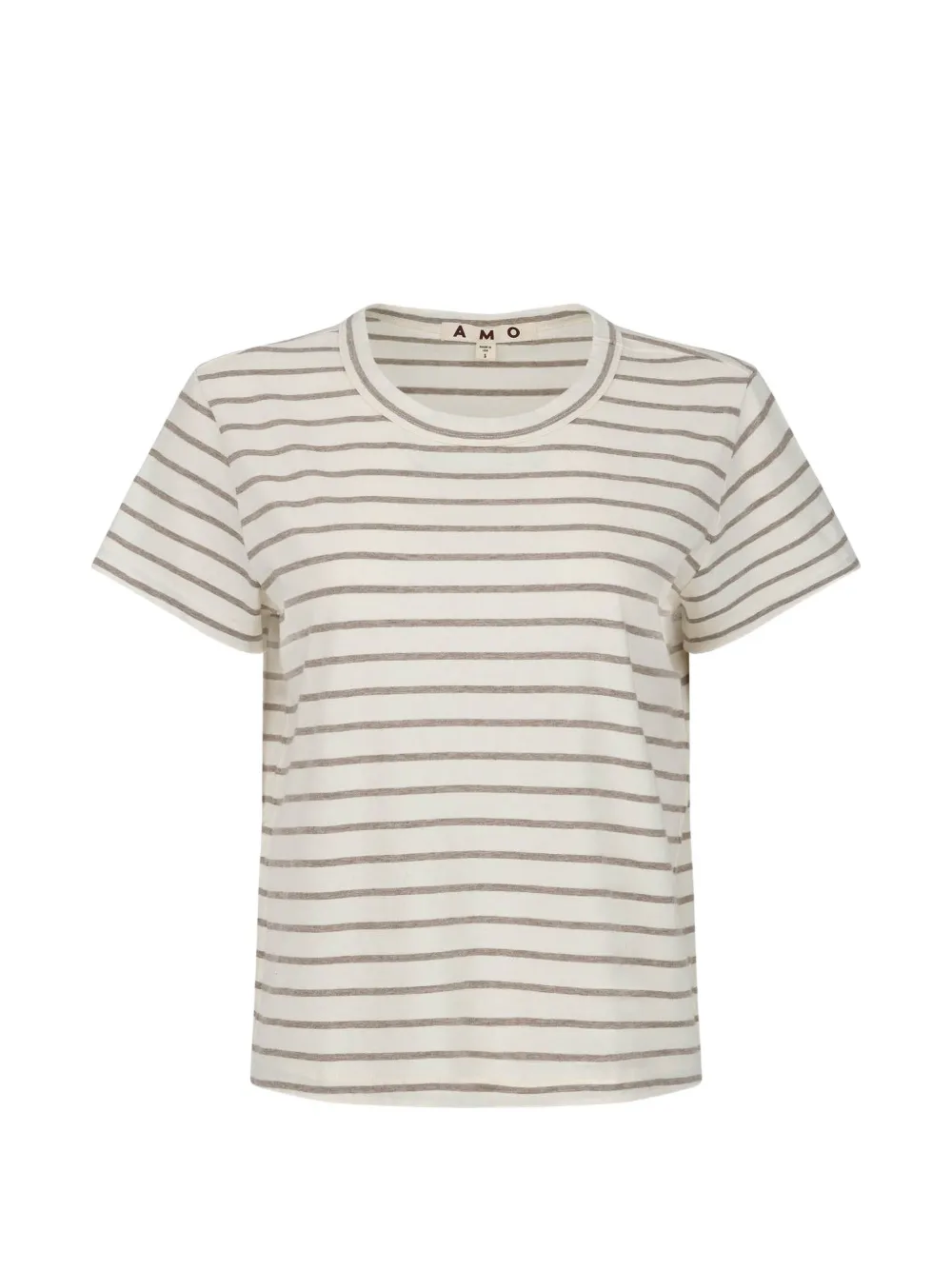AMO Lovey striped T-shirt - Toni neutri