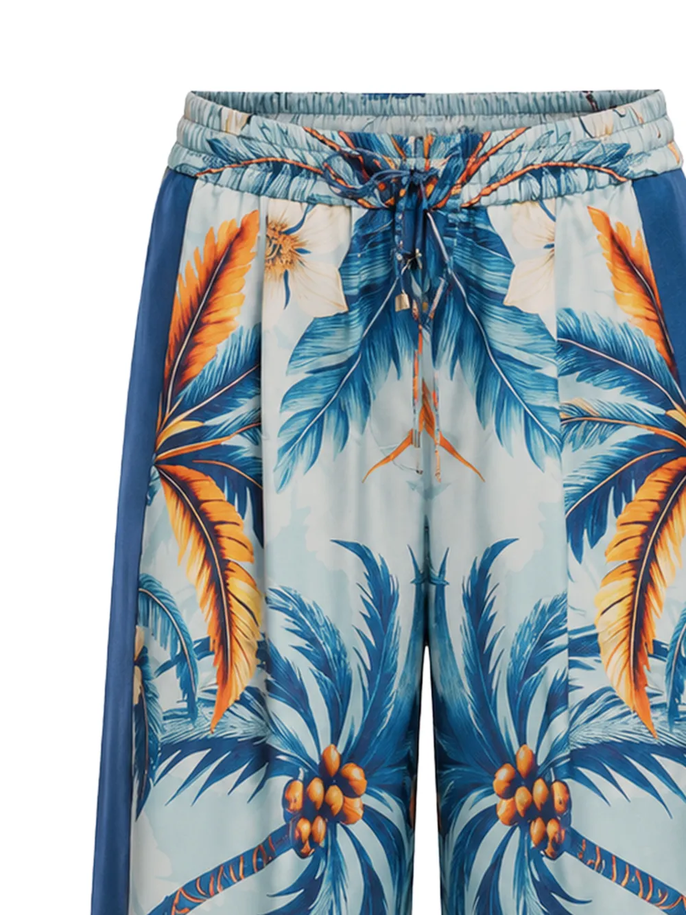 F.R.S For Restless Sleepers Asteria broek met palmprint Blauw