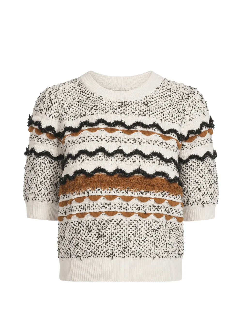 Ulla Johnson Andira ruffled sweater - Toni neutri