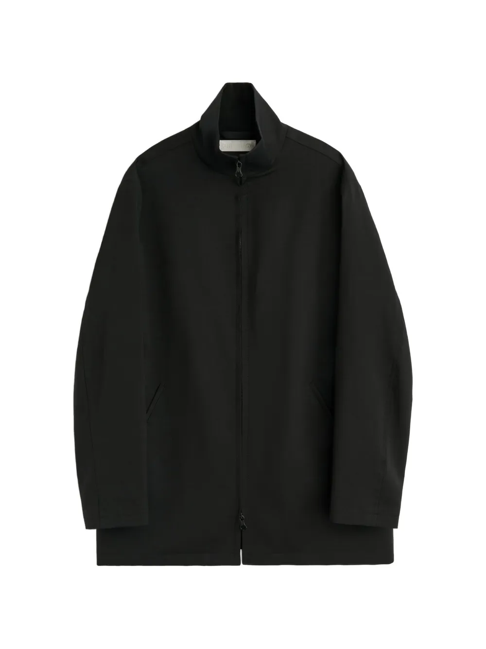 OUR LEGACY Helm high-neck zip-up jacket - Schwarz