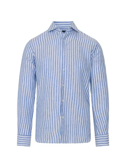 Pya stripe-pattern long-sleeve shirt