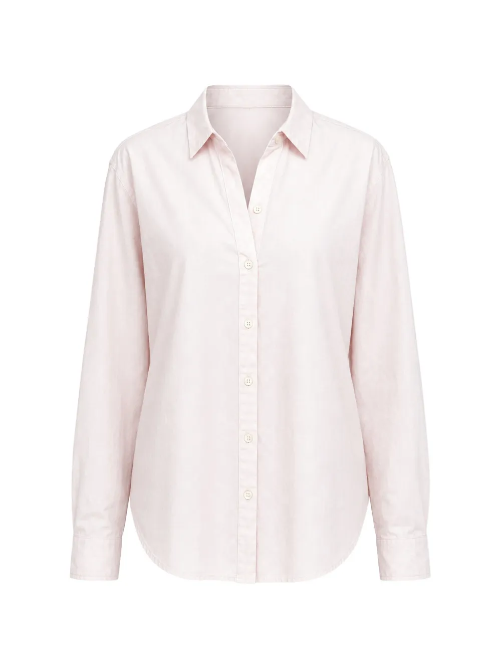Xirena Bowie button-down cotton shirt - Rosa