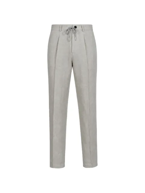 Fradi pleated drawstring trousers