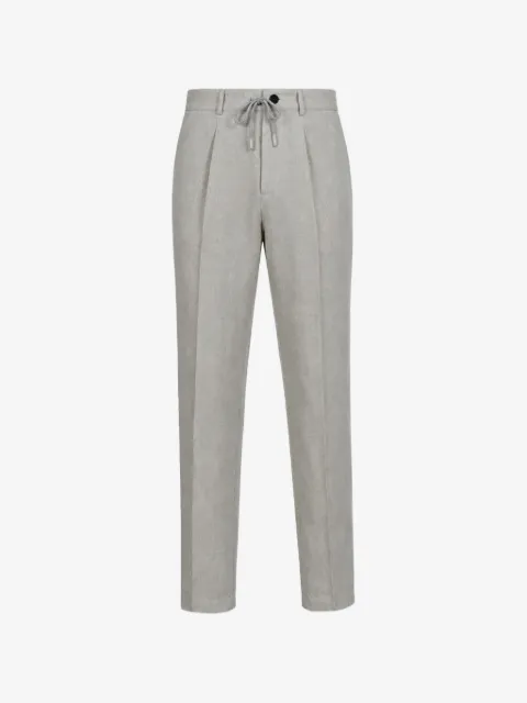 Fradi pleated drawstring trousers