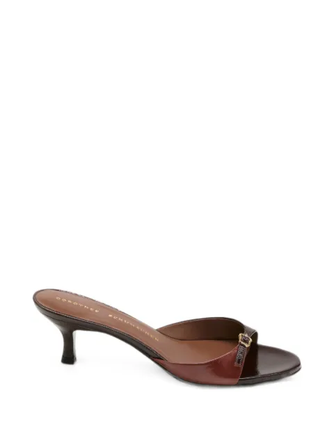 Dorothee Schumacher sandales Crackle Shine à boucle