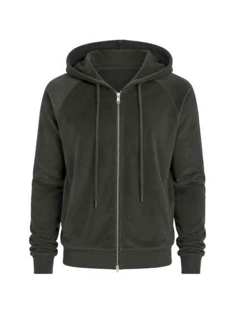 Thom Krom raglan-sleeve zip-up hoodie