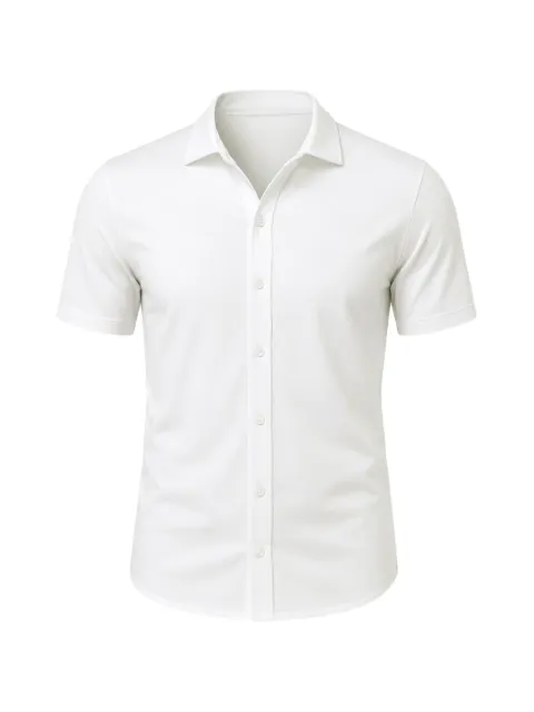 PATRICK ASSARAF short-sleeve button-up shirt