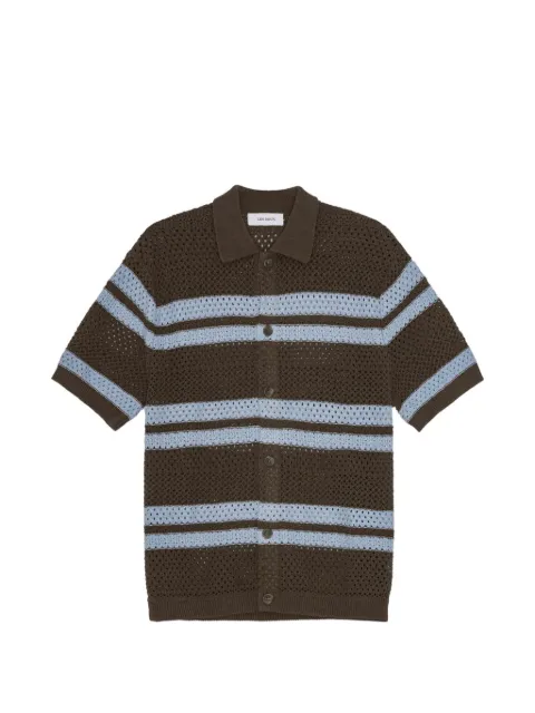 Les Deux Gianni striped knit shirt