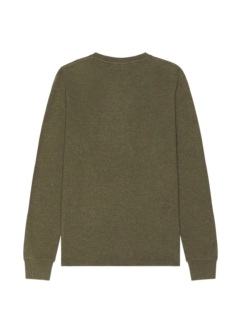FRAME Duo Fold sweater met ronde hals Groen
