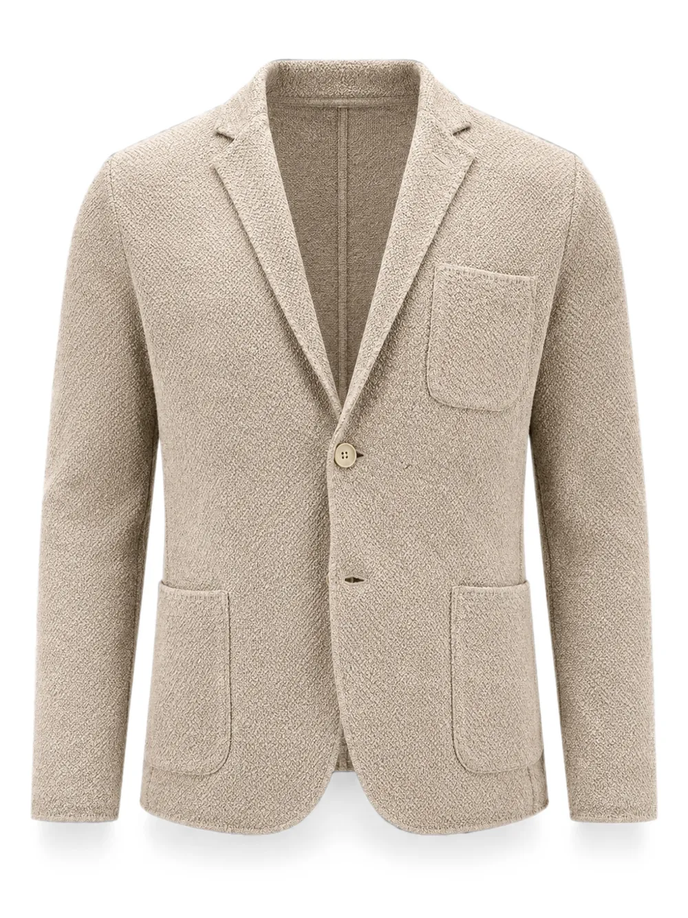 Pya Patch-pockets Blazer In Neutral