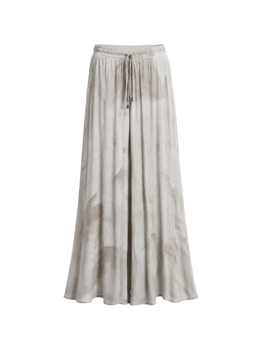 La Haine Inside Us tie-dye drawstring palazzo pants - Grey