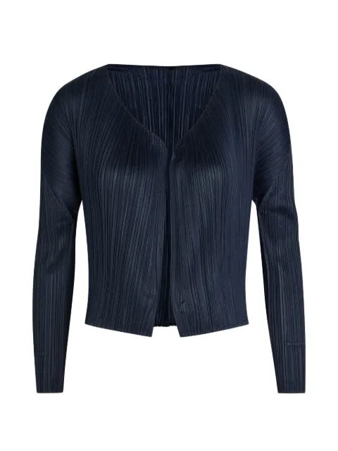 Issey Miyake chamarra con pliegues