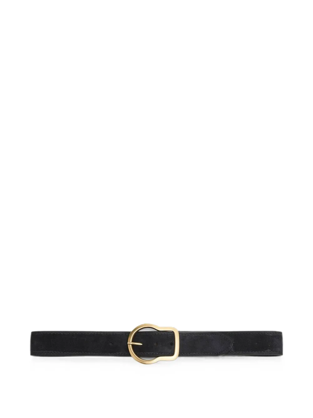 Dorothee Schumacher suede buckle belt - Black