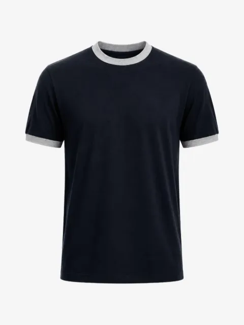 Fradi contrast-trim T-shirt