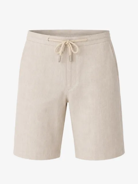 PATRICK ASSARAF drawstring linen shorts