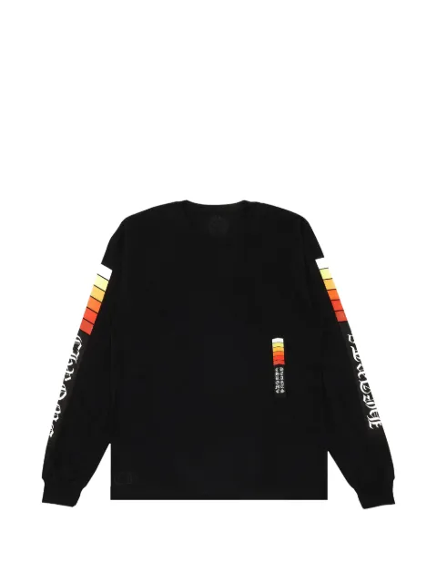Chrome Hearts logo-print long-sleeve T-shirt