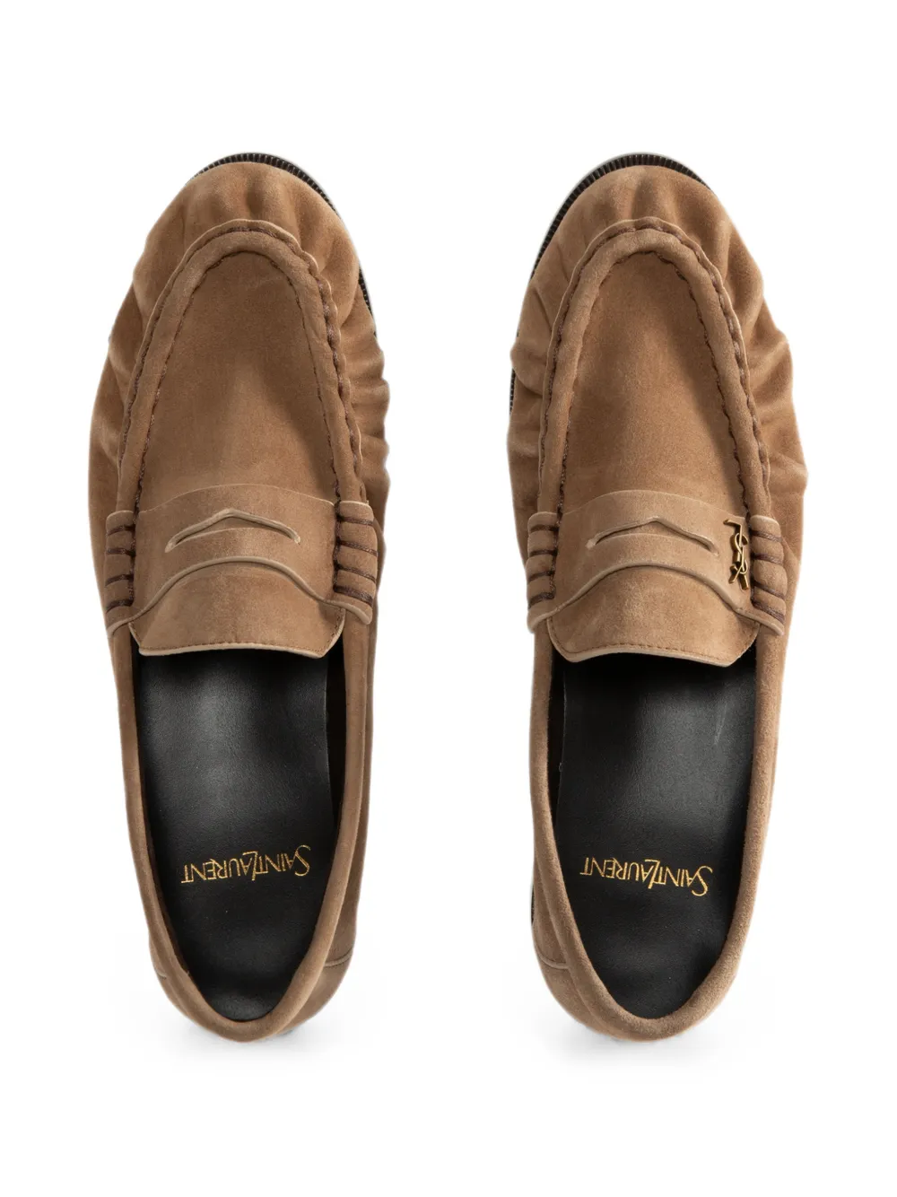 Saint Laurent Le Loafer loafers Beige