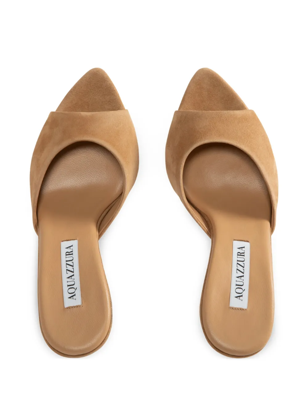 Aquazzura Bisous wedge mules Bruin