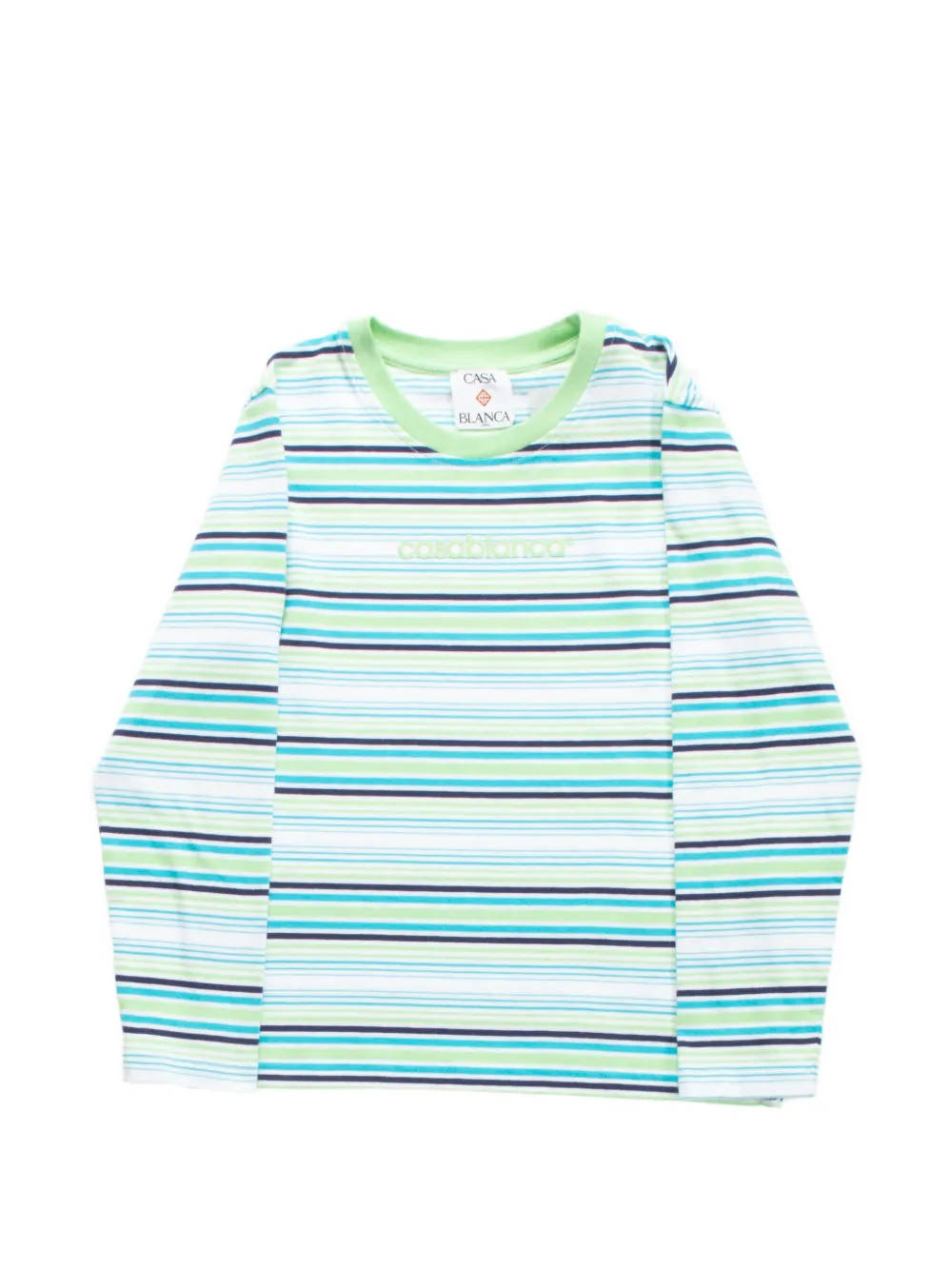 CASABLANCA KIDS Maglia a righe - Bianco
