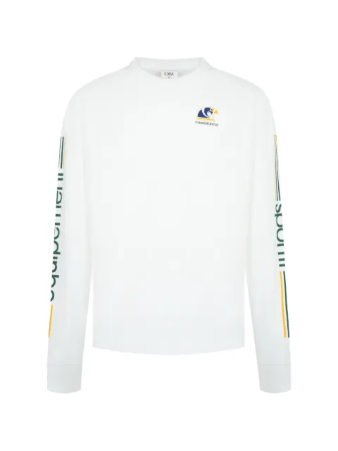 Casablanca camiseta con estampado gráfico
