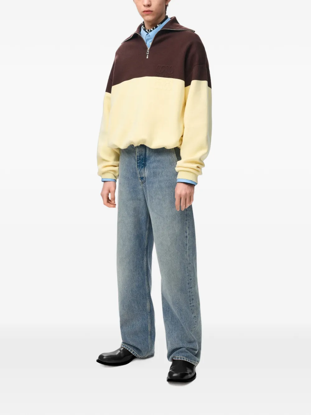 LOEWE Straight jeans Blauw