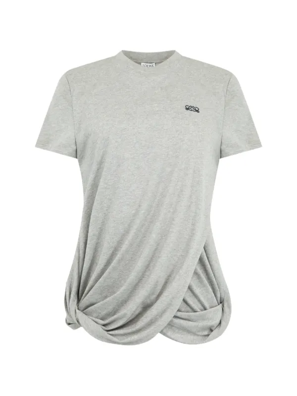 LOEWE アナグラム Tシャツ LOEWE アナグラム Tシャツ | グレー | FARFETCH JP