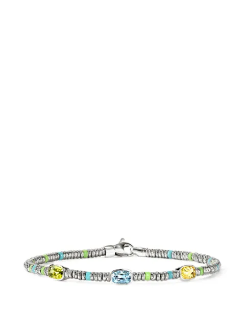 John Hardy Heishi multi-stone bracelet