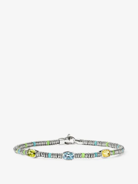 John Hardy Heishi multi-stone bracelet