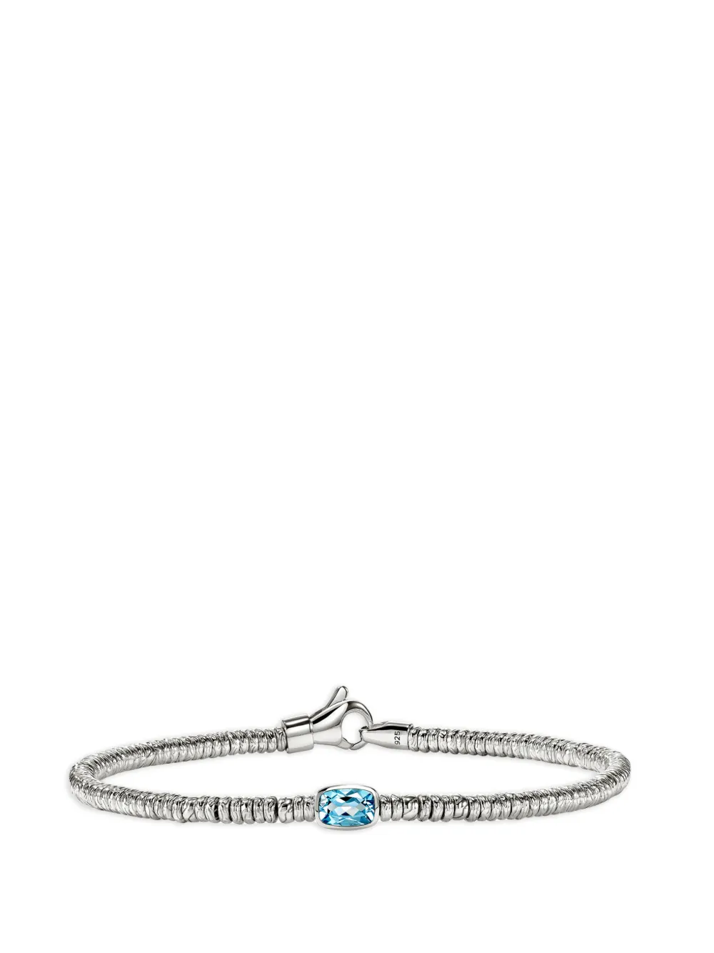 John Hardy Bracciale Heishi con topazio - Argento