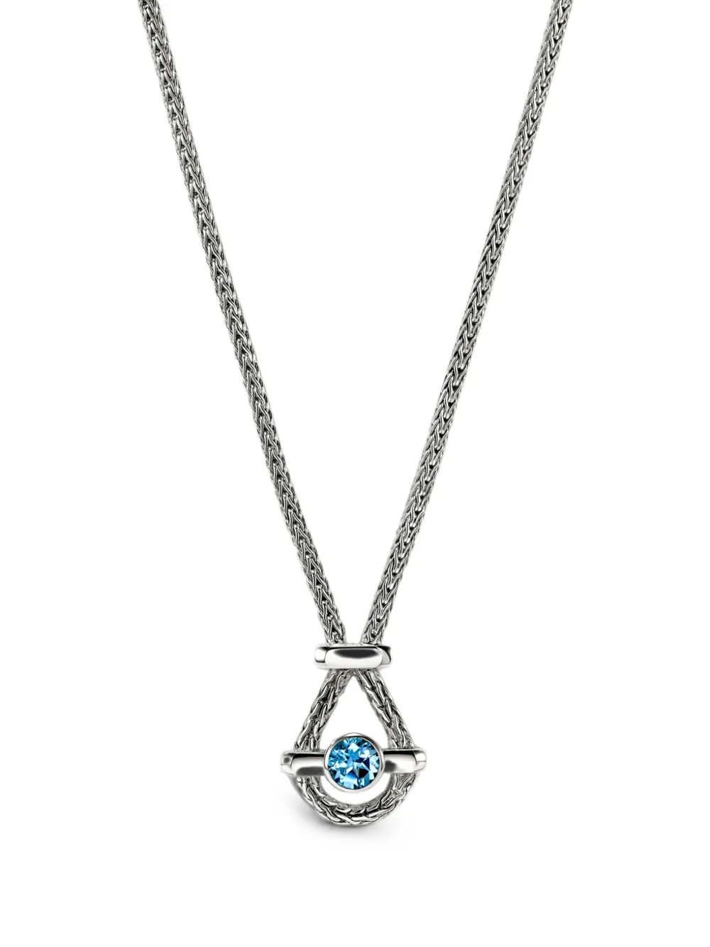 John Hardy Collana Icon con topazio - Argento