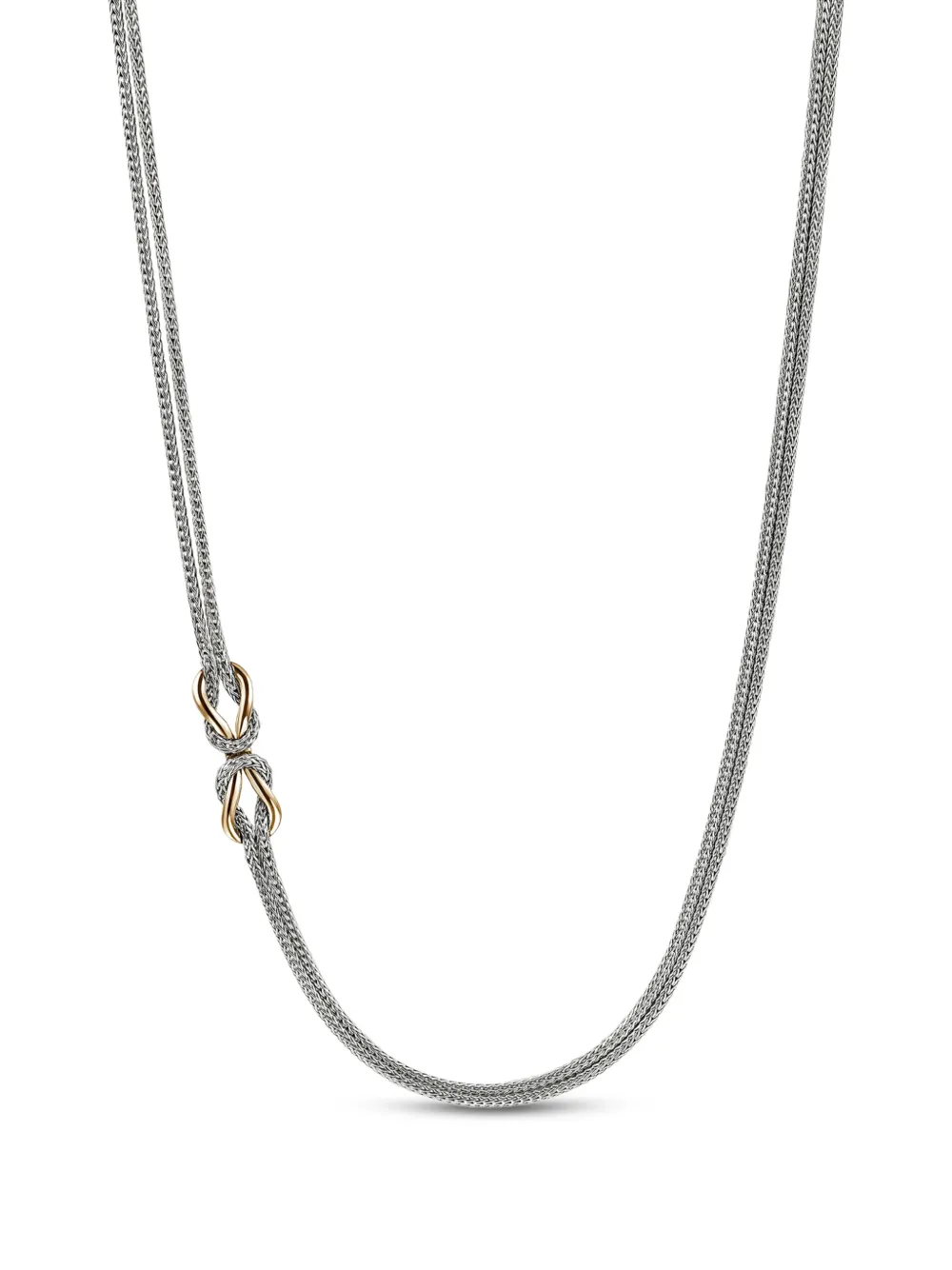 John Hardy Infinite Love Knot Halskette - Silber
