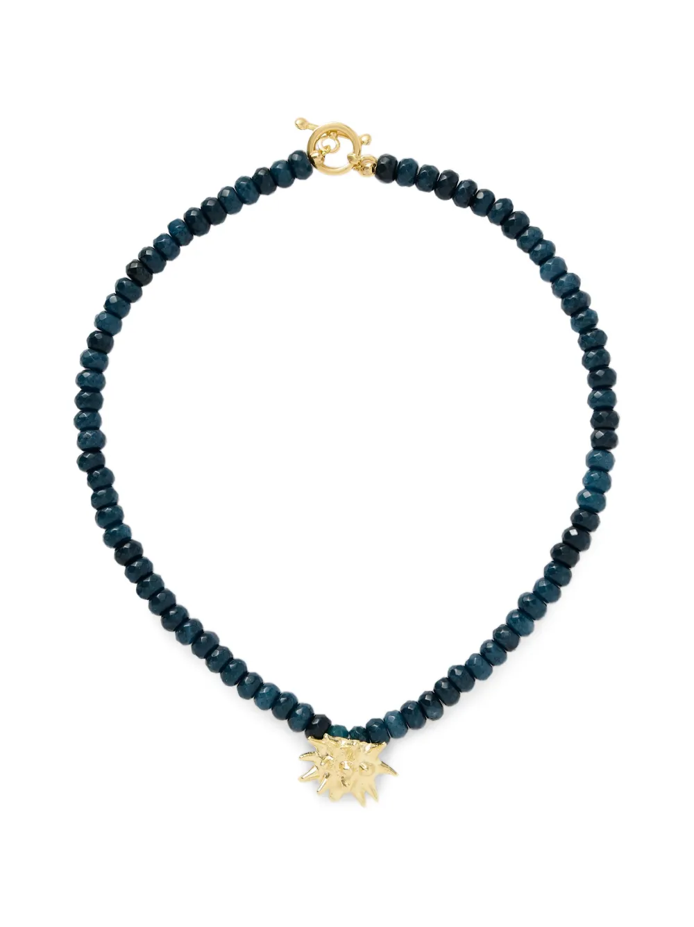 YSSO Sea Urchin jade necklace - Gold