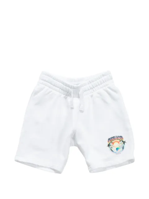 CASABLANCA KIDS bermudas con estampado gráfico y cordones en la pretina