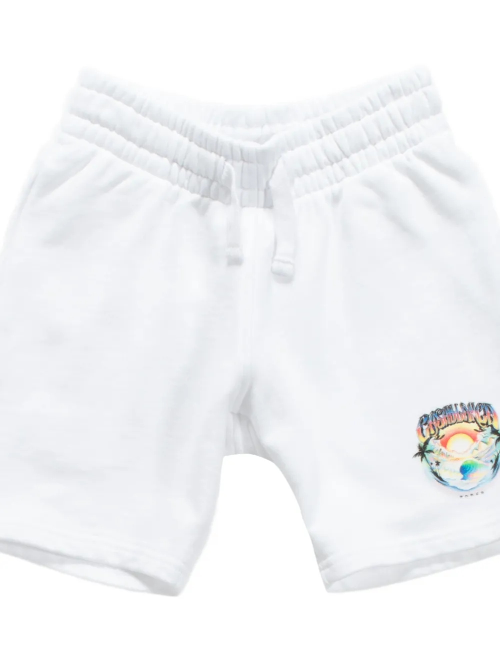 CASABLANCA KIDS Shorts met grafische print Wit