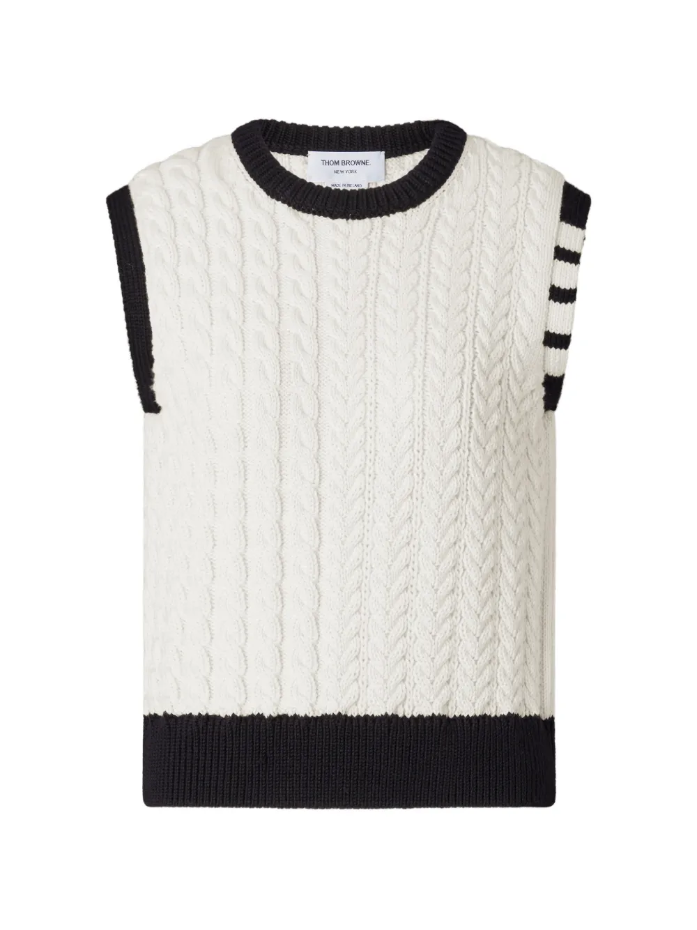 Thom Browne アランケーブル シェルトップ | ニュートラル | Image 1