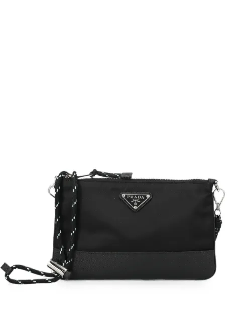 Prada Re-Nylon Speedrock clutch bag