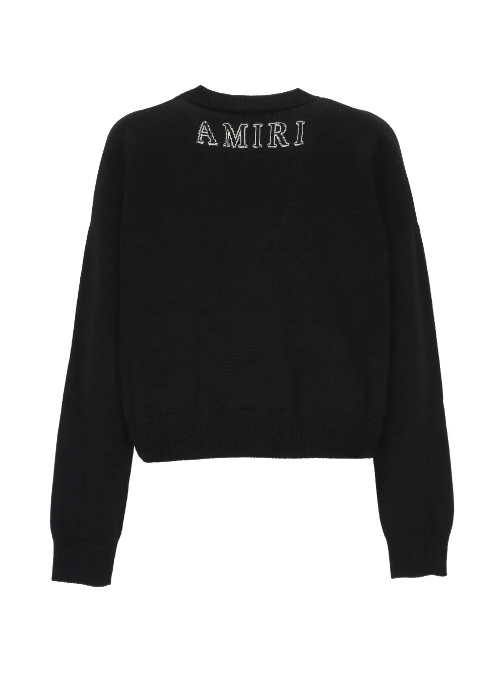 AMIRI MA sweater met ronde hals Zwart