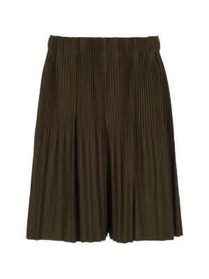 Homme Plissé Issey Miyake プリーツ バミューダショーツ | ブラック