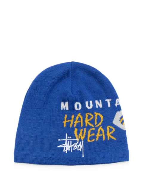 Stüssy Caelum logo-intarsia hat