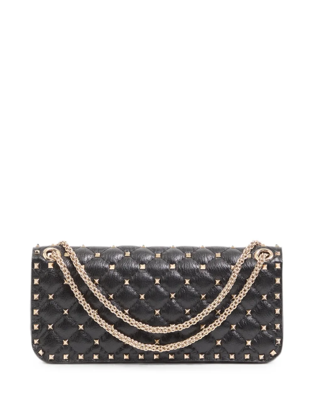 Valentino Garavani Medium Rockstud Spike schoudertas Zwart