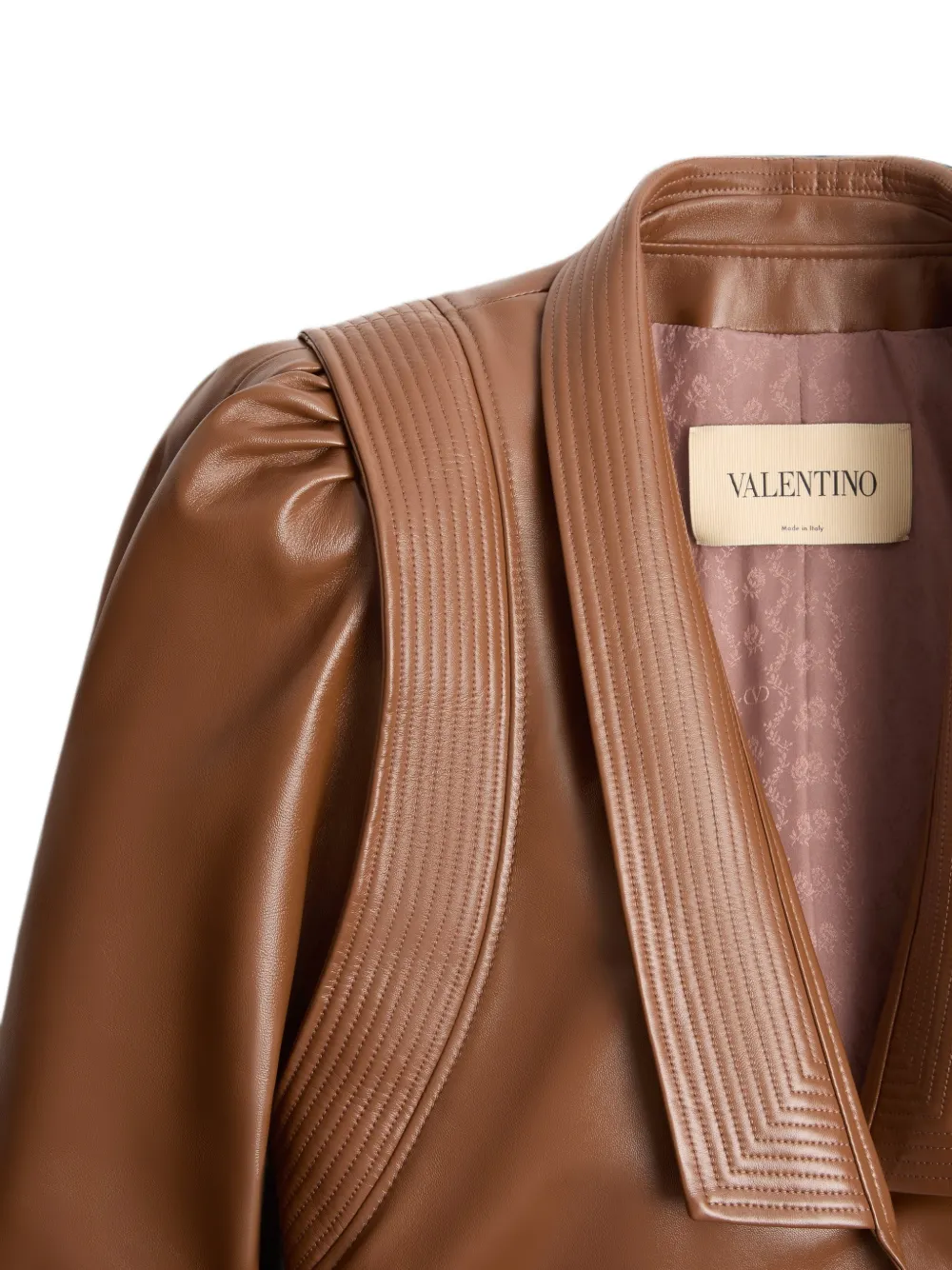 Valentino Garavani Jack van nappa leer Bruin
