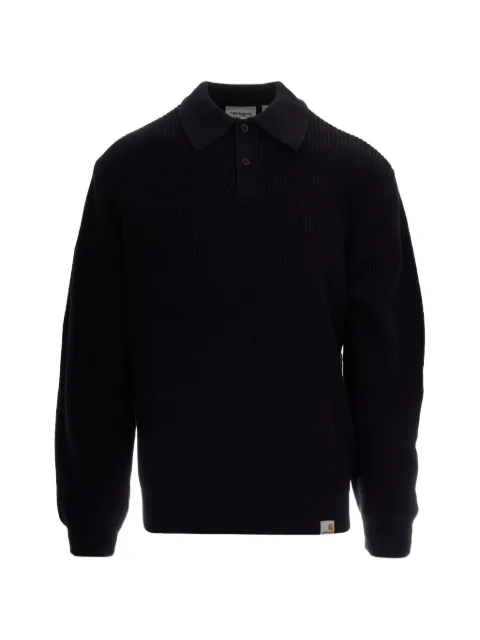 Carhartt WIP рубашка поло Miles с длинными рукавами